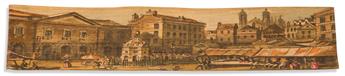 (FORE-EDGE PAINTING.) Tennyson, Alfred. Idylls of the King.